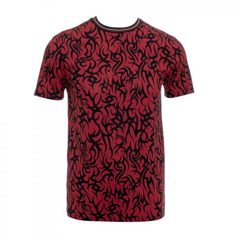 Sell Dior Homme Red and Black Tribal Print T-shirt - Black/Red |  HuntStreet.com